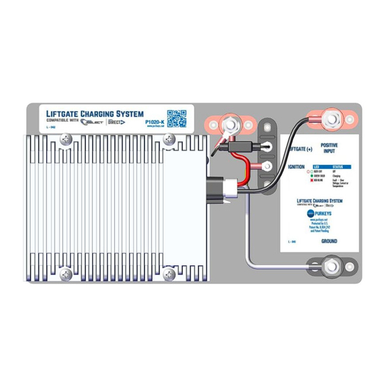 User Manuals: Purkeys Select P1020-K Charging System