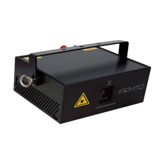 Laserworld RTI FEMTO Series Manual