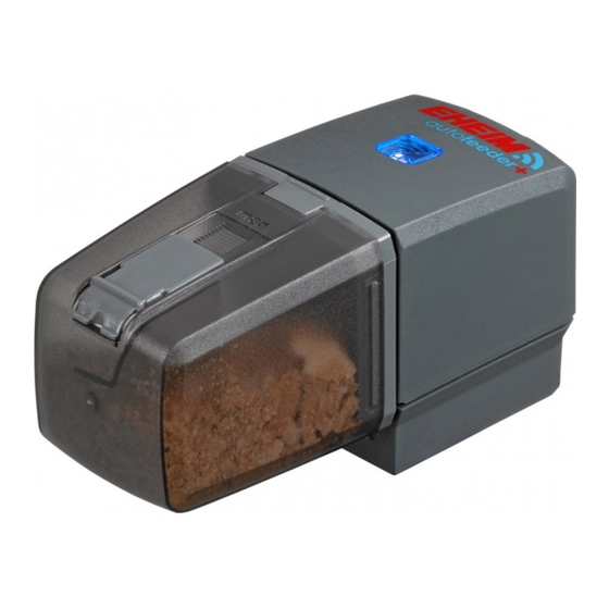 EHEIM Autofeeder+ Operating Manual