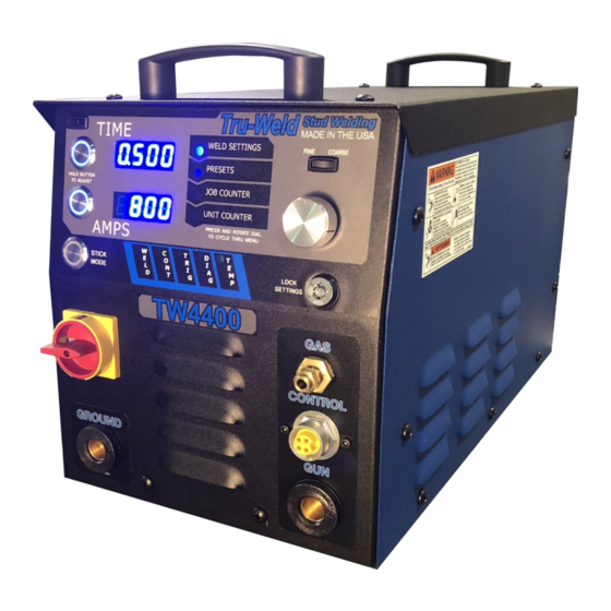 Tru-Weld TW4400 Operation Manual