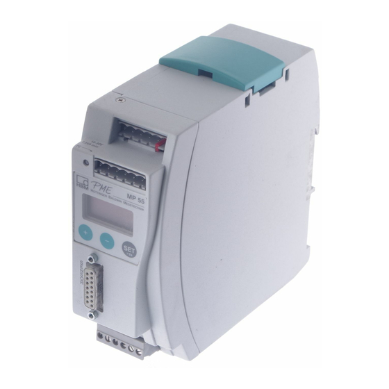 HBM MP55 Operating Manual