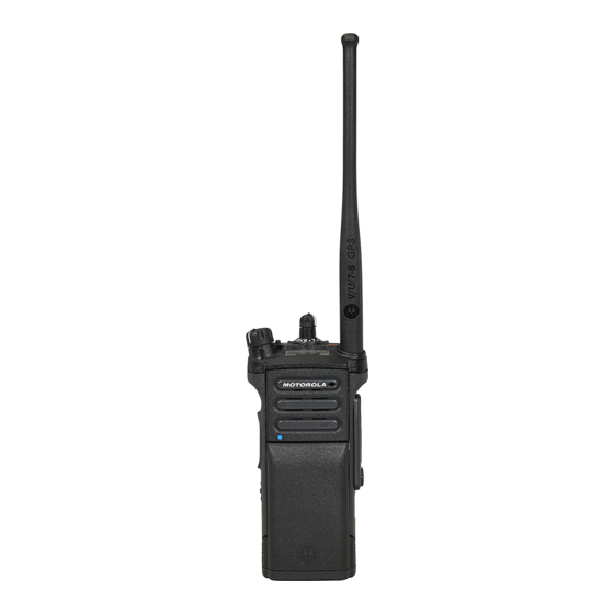 Motorola ASTRO APX 8000 Series Quick Reference Card