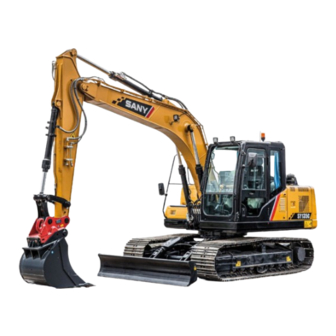 SANY SY135C Quick Start Manual