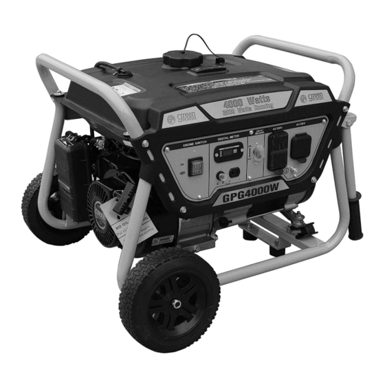 Green Power GPG4000 Manuals