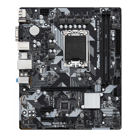 ASROCK B760M-HDV/M.2 D4 User Manual