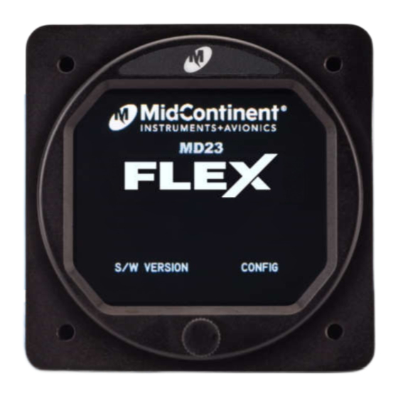 User Manuals: Midcontinent MD23-342 Display Monitor