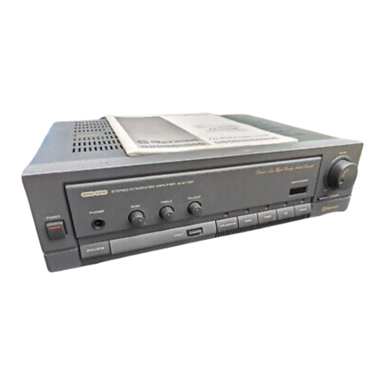 Sherwood AI-2115R Service Manual