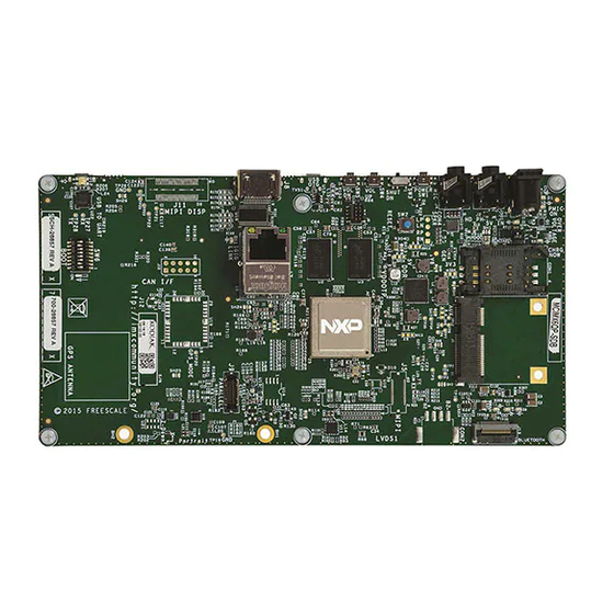NXP Semiconductors i.MX 6 Instruction Manual