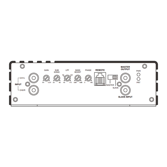 Gladen FD 1000c1 User Manual