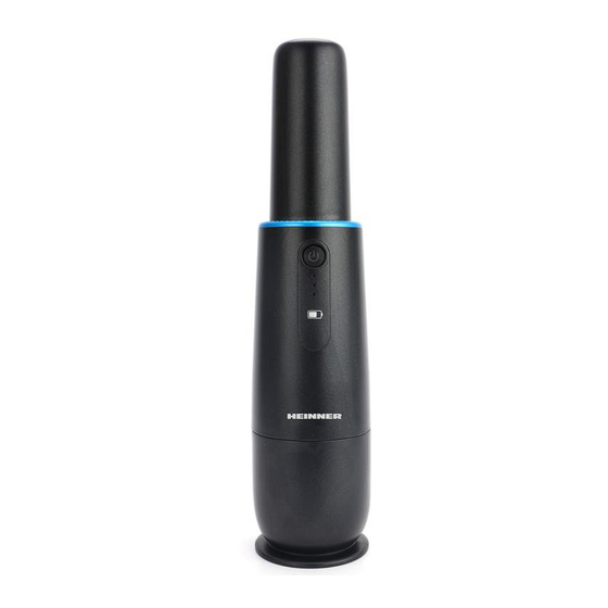 Heinner BlackStone HHVC-D7.2BK Manuals