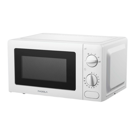 Radiola RAMW2320SMWH2 Manuals