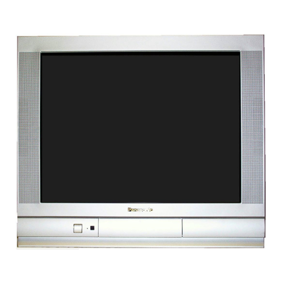 Panasonic TX-21AS1P Service Manual