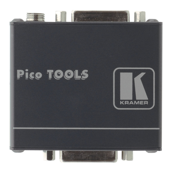 Kramer PT-101HDCP User Manual