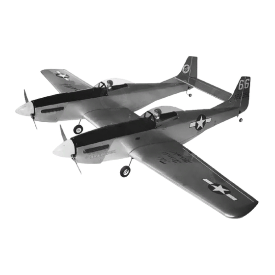 The World Models Manufacturing P-82 MUSTANG-40 Manuals