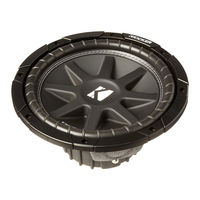 Kicker C10 Manual