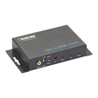 Black Box AVSC-VGA-HDMI-R2 User Manual
