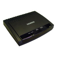 Siemens SANTIS ADSL 15/150 User Manual