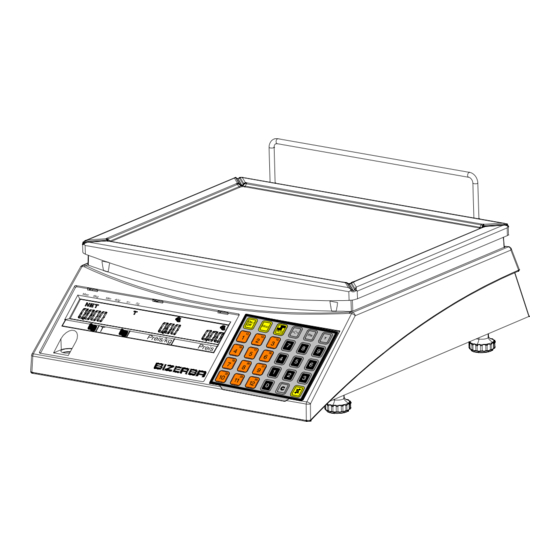 Bizerba EC II 100 Operating Instructions Manual