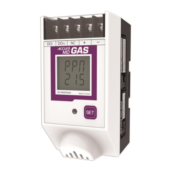 ROOTECH Accura MD-GAS Manuals