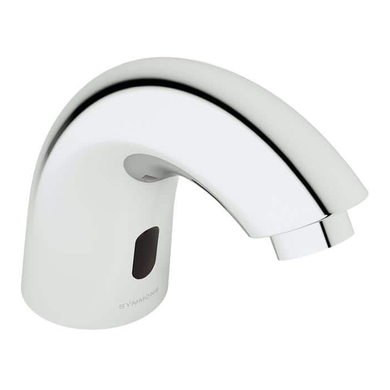 Symmons SENSOR FAUCET S6960B Installation And Maintenance Manual