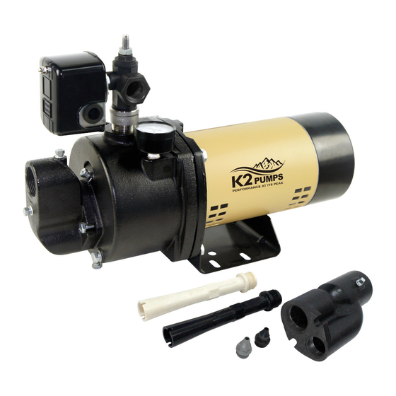 GP K2 Pumps WPD07502K Owner's Manual