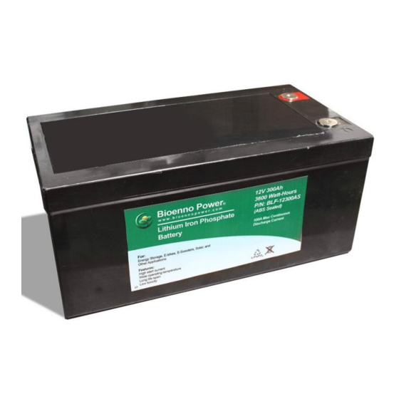 Bioenno Power BLF-12300AS User Manual