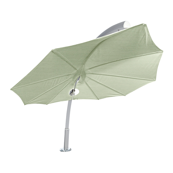 Umbrosa ICARUS XL Outdoor Umbrella Manuals