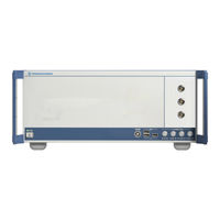 Rohde & Schwarz R&S CMW-KN5 Series User Manual