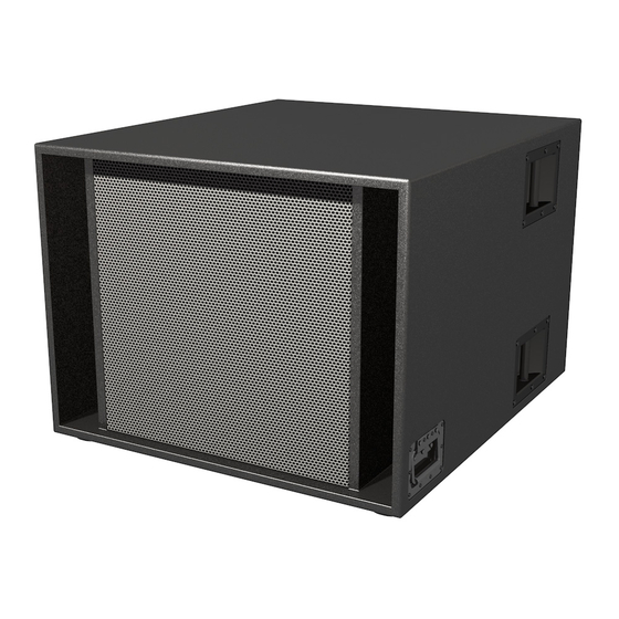 RC Audio UNIBASS User Manual