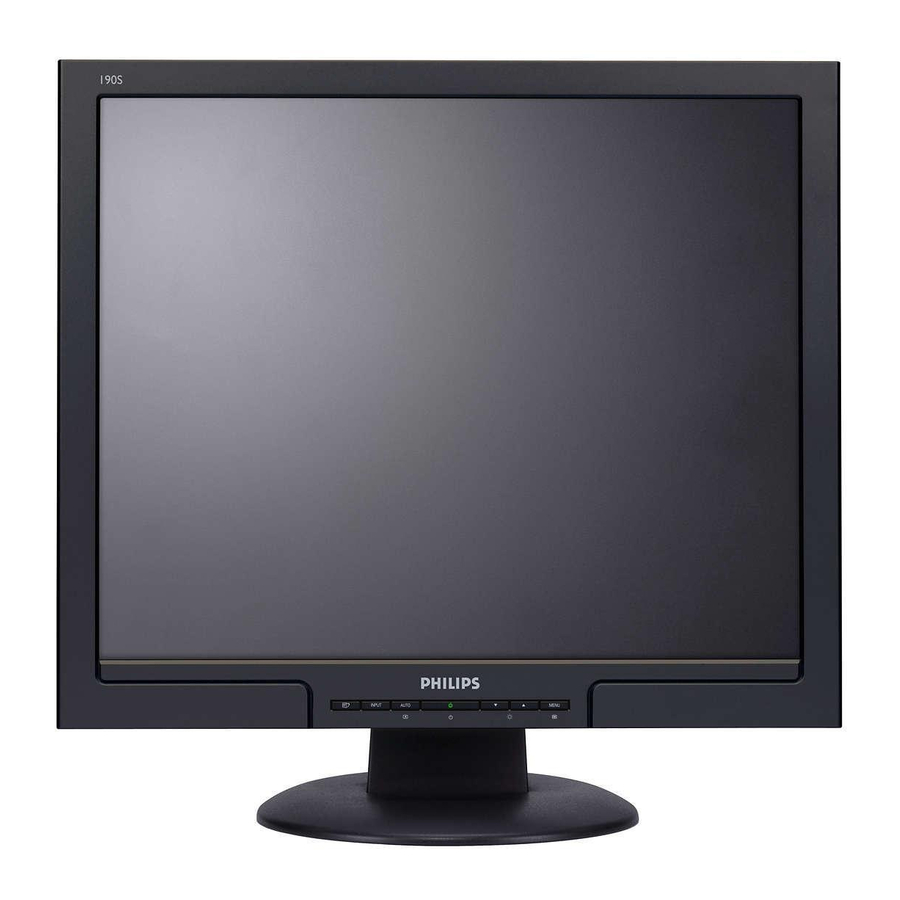 Philips 190V7F Specifications
