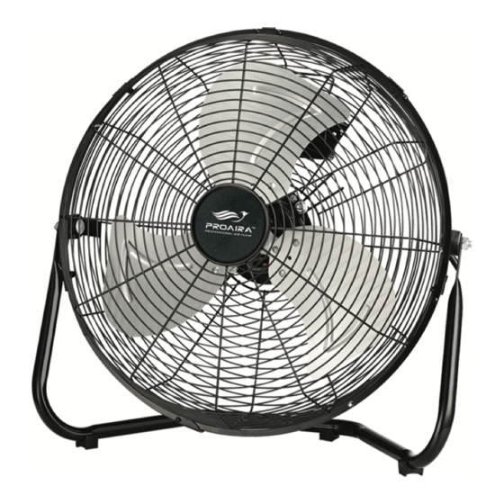PROAIRA CFHV12B Manual
