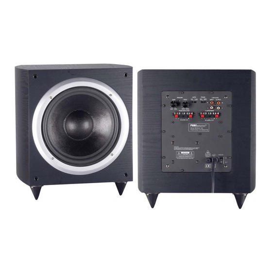 Pure Acoustics RB-1150 Owner's Manual