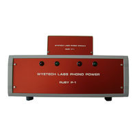 WYETECH LABS Ruby P1 Owner's Manual