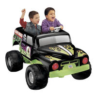 Fisher-Price GRAVE DIGGER Monster Truck H0436 Owner's Manual & Assembly Instructions