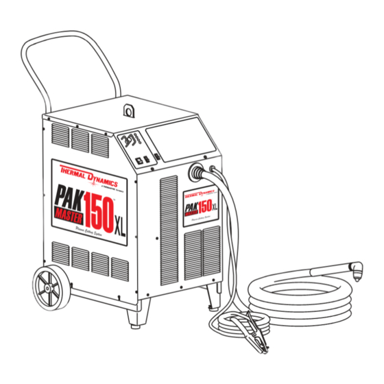Thermal Dynamics CE PAK Master 150XL Service Manual