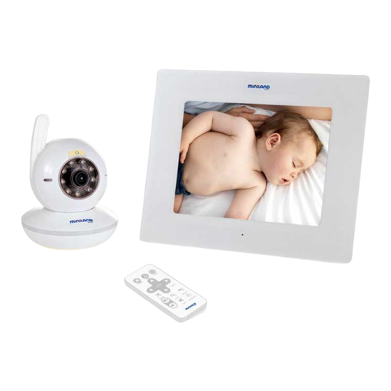 miniland baby digimonitor 8" plus Manual