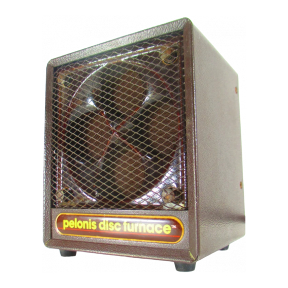 Pelonis 1500W-II Operating Manual