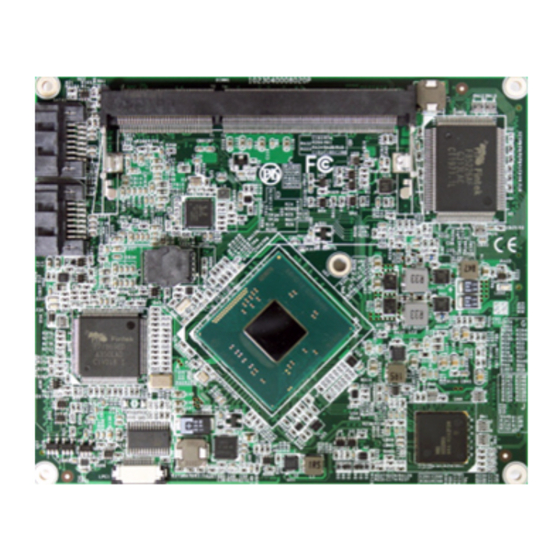 Arbor Technology ETX-PC/104+ Quick Installation Manual