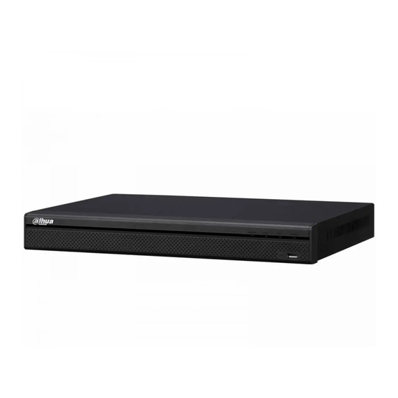 Dahua DHI-NVR608-32-4KS2 Quick Start Manual