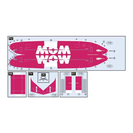 Airigami Papier Avion Airbus A321-2LR WOW AIR Quick Start Manual