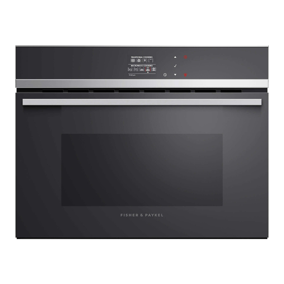 Fisher & Paykel 9 Series User Manual
