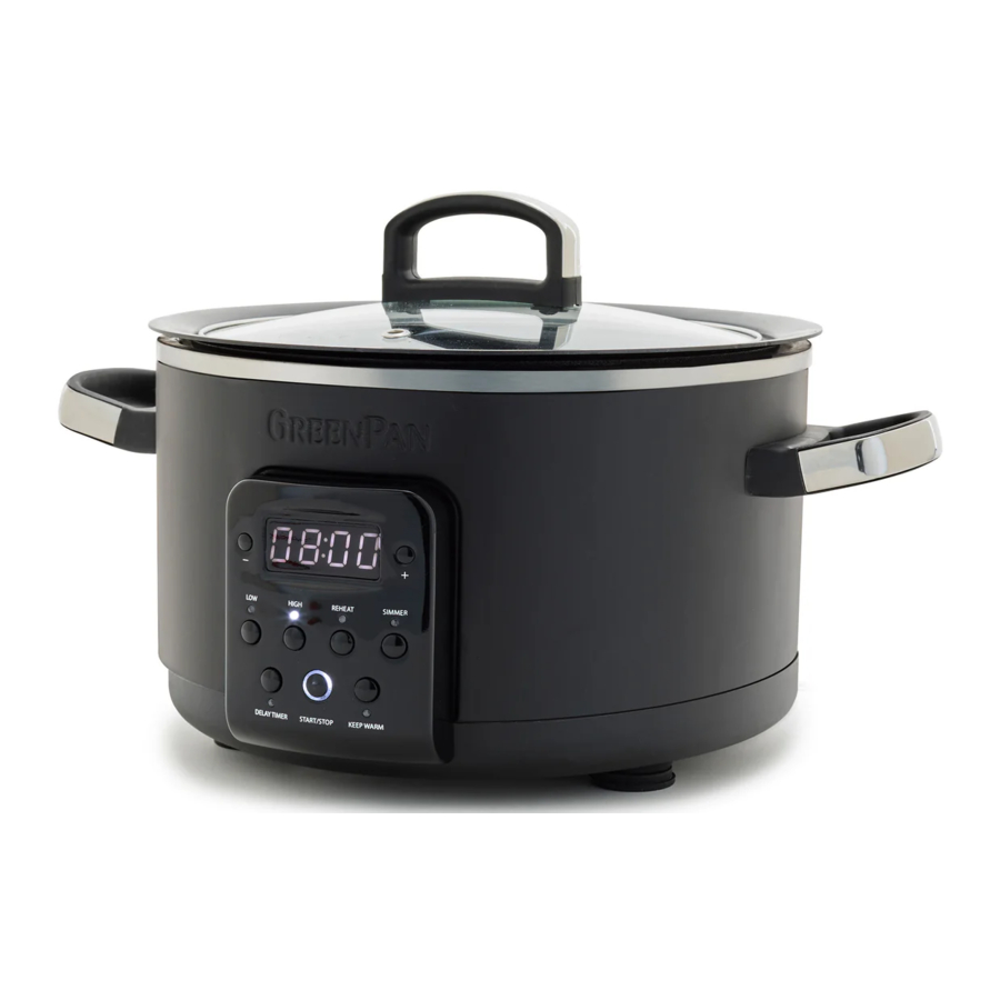 Green Pan 4QT SLOW COOKER Manuals