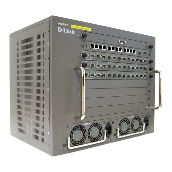 D-Link DES-6500 Manual