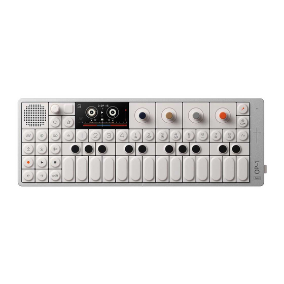 teenage engineering OP-1 User Manual