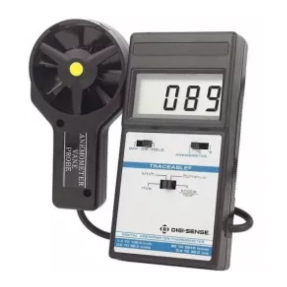 Traceable Digi-Sense 98767-05 Instructions