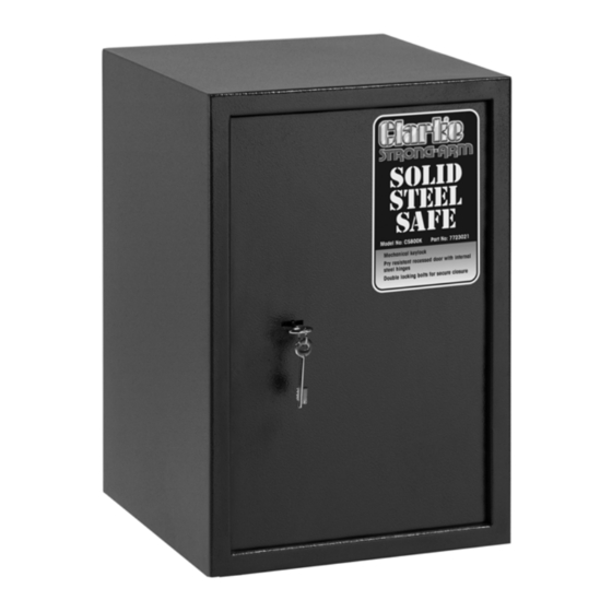 Clarke CS800K Operation & Maintenance Instructions