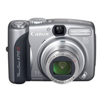 Canon PowerShot A710 IS Advanced User's Manual