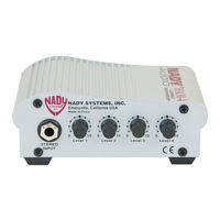 Nady Audio HAM-4 Owner's Manual