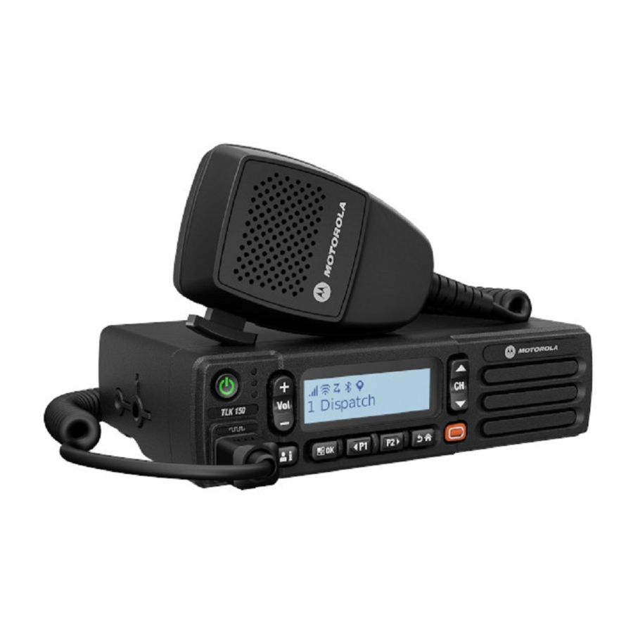 Motorola solutions WAVE TLK 150 Installation Manual