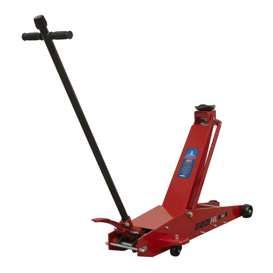 Sealey 2201HL Manual